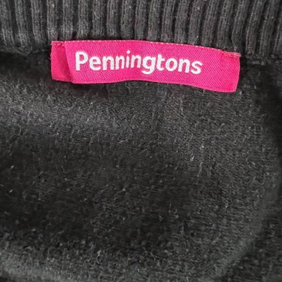 PENNINGTONS Black Button‎ Down Cardigan (1X) - Picture 6 of 8